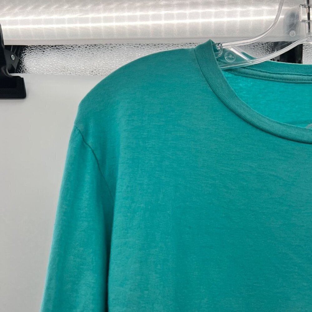 Ron Jon Surf Shop Women's Long Sleeve Tee Turquoise/White Size Medium - Picture 4 of 8